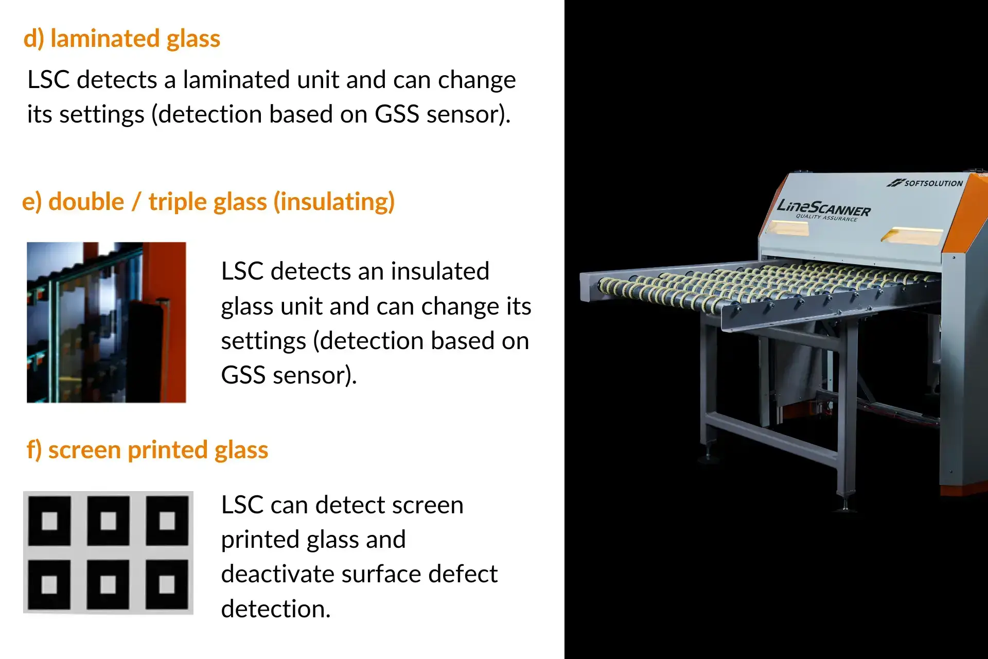 LineScanner Sensitivity settings