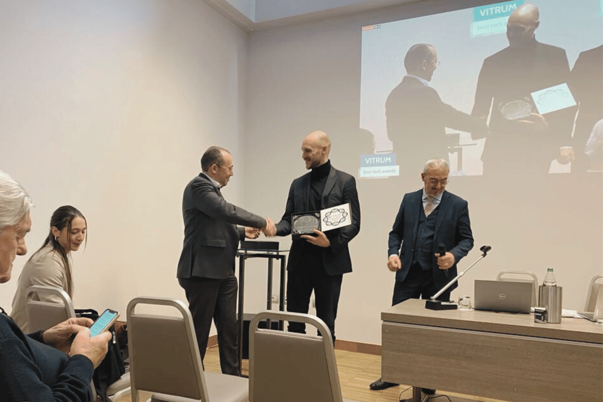 Prize awarded to Jonas Pfannenstill