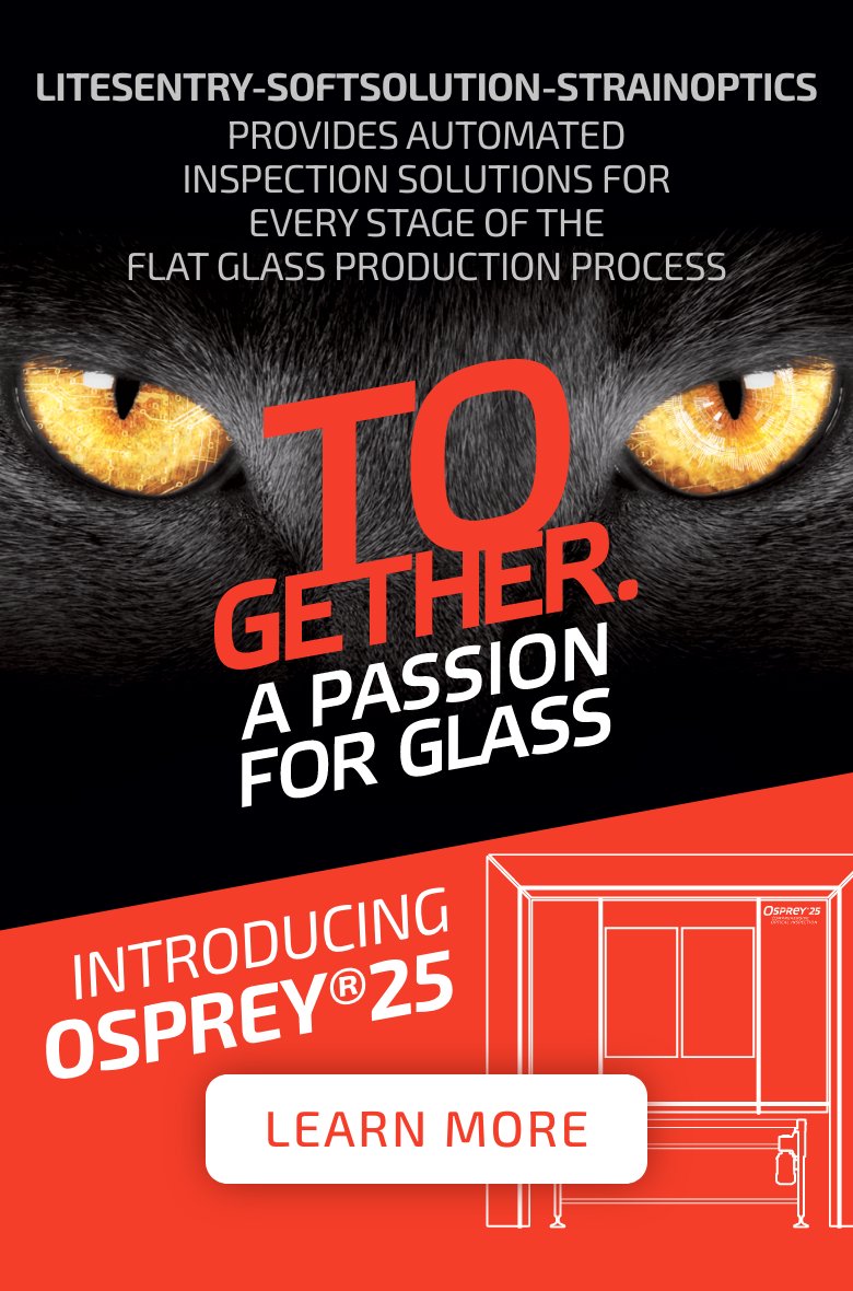 Slogan Together a passion for glass - Introducing Osprey25