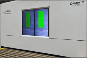 Osprey25 Inspección óptica integral. Distorsión, anisotropía y calidad superficial. 