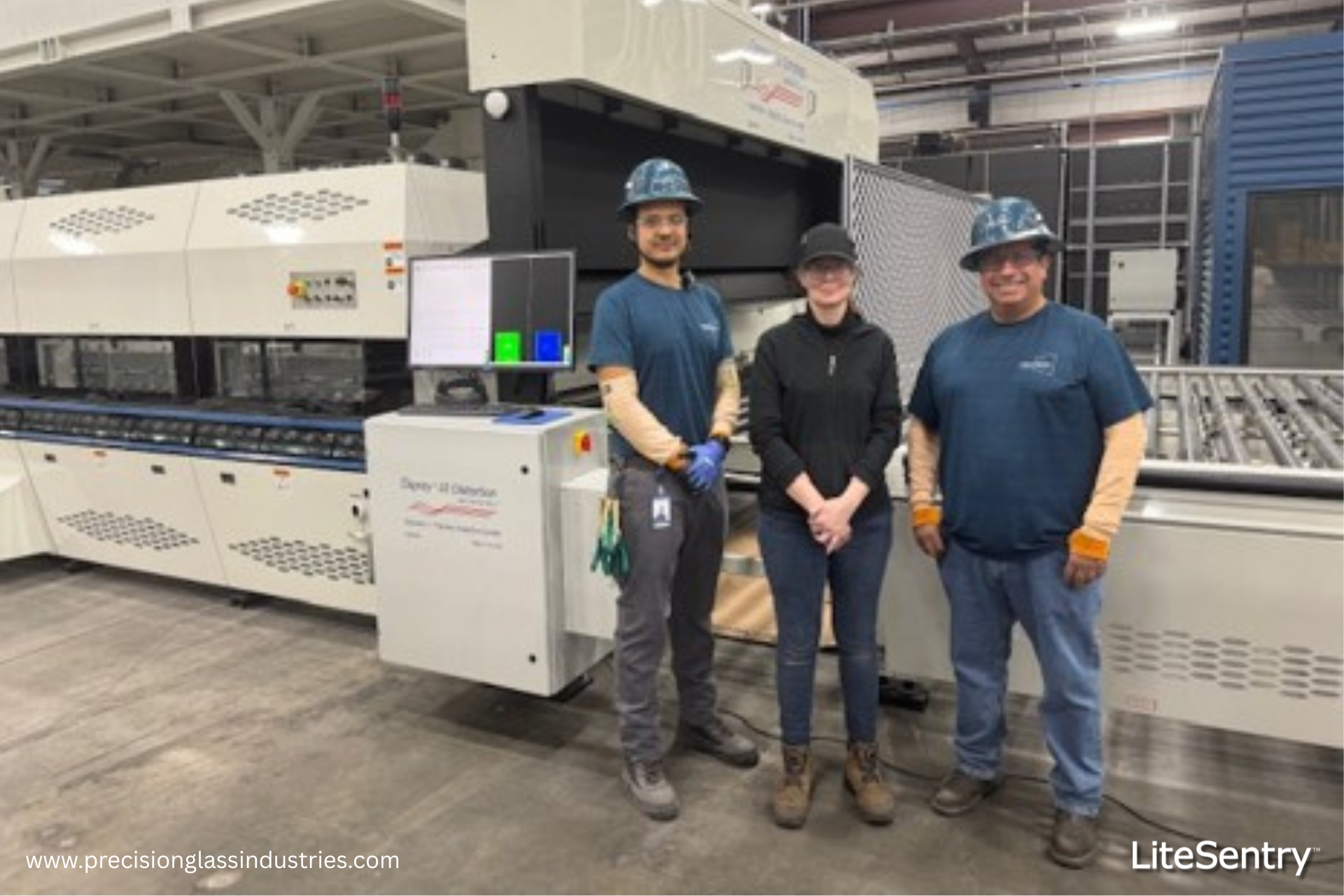 Precision Glass Industries stärkt die Qualitätskontrolle mit neuen Softsolution LineScanner und LiteSentry Osprey Complete